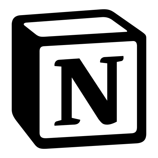 Логотип Notion для управления знаниями и документацией