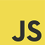 JavaScript logo for frontend and web development