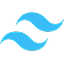 Tailwind CSS logo for responsive frontend styling