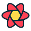 React Query logo for frontend server state management