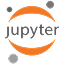 Логотип Jupyter для аналитики, исследований и прототипирования данных