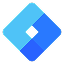 Логотип Google Tag Manager для управления аналитическими тегами